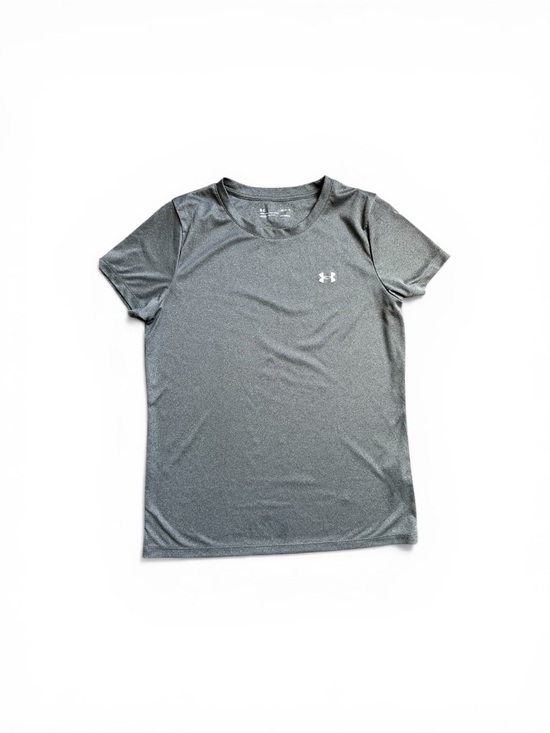 Under Armour Tops - Under Armour Gray HeatGear Athletic Shirt Women’s Large Activewear Athleisure